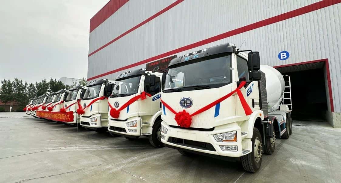 實(shí)力見證！中集車輛攪拌車再獲大客戶批量復(fù)購